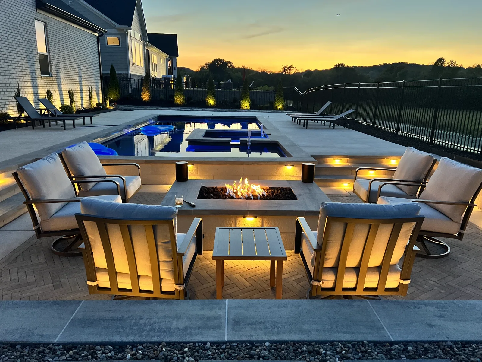 Southern Style Hardscapes & Pools project