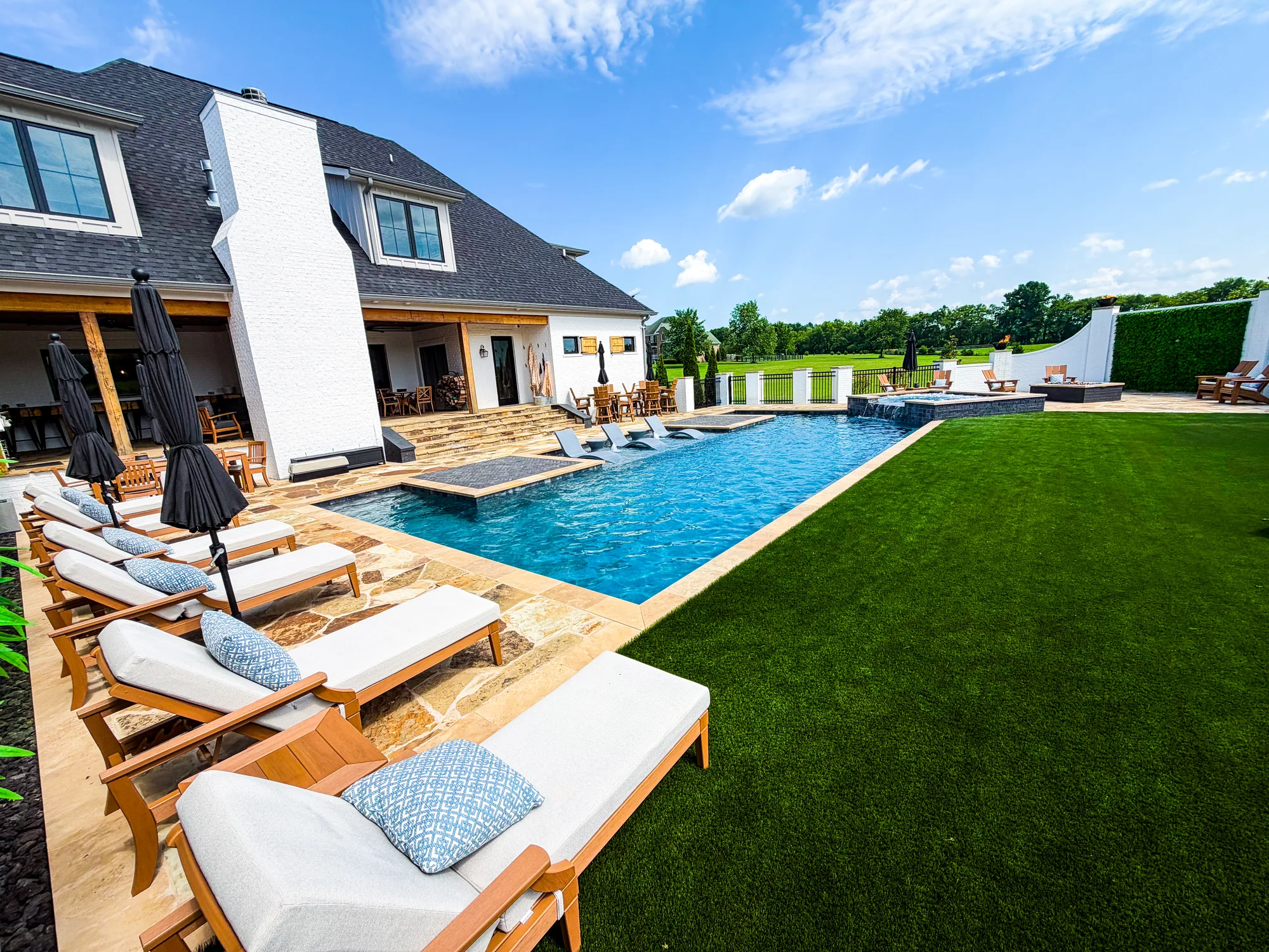 Southern Style Hardscapes & Pools project